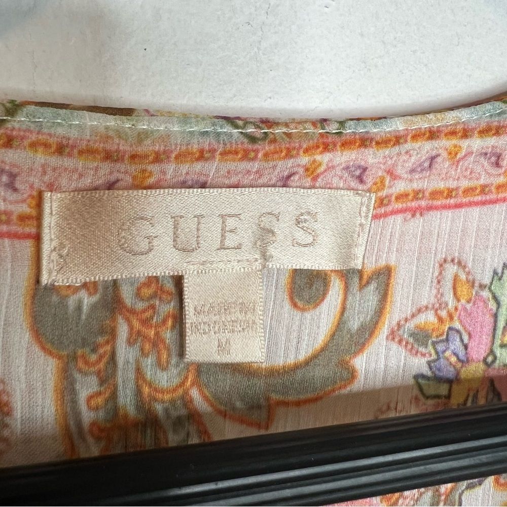 Guess Floral Midi Dress - Multicolor - Picture 6 of 13